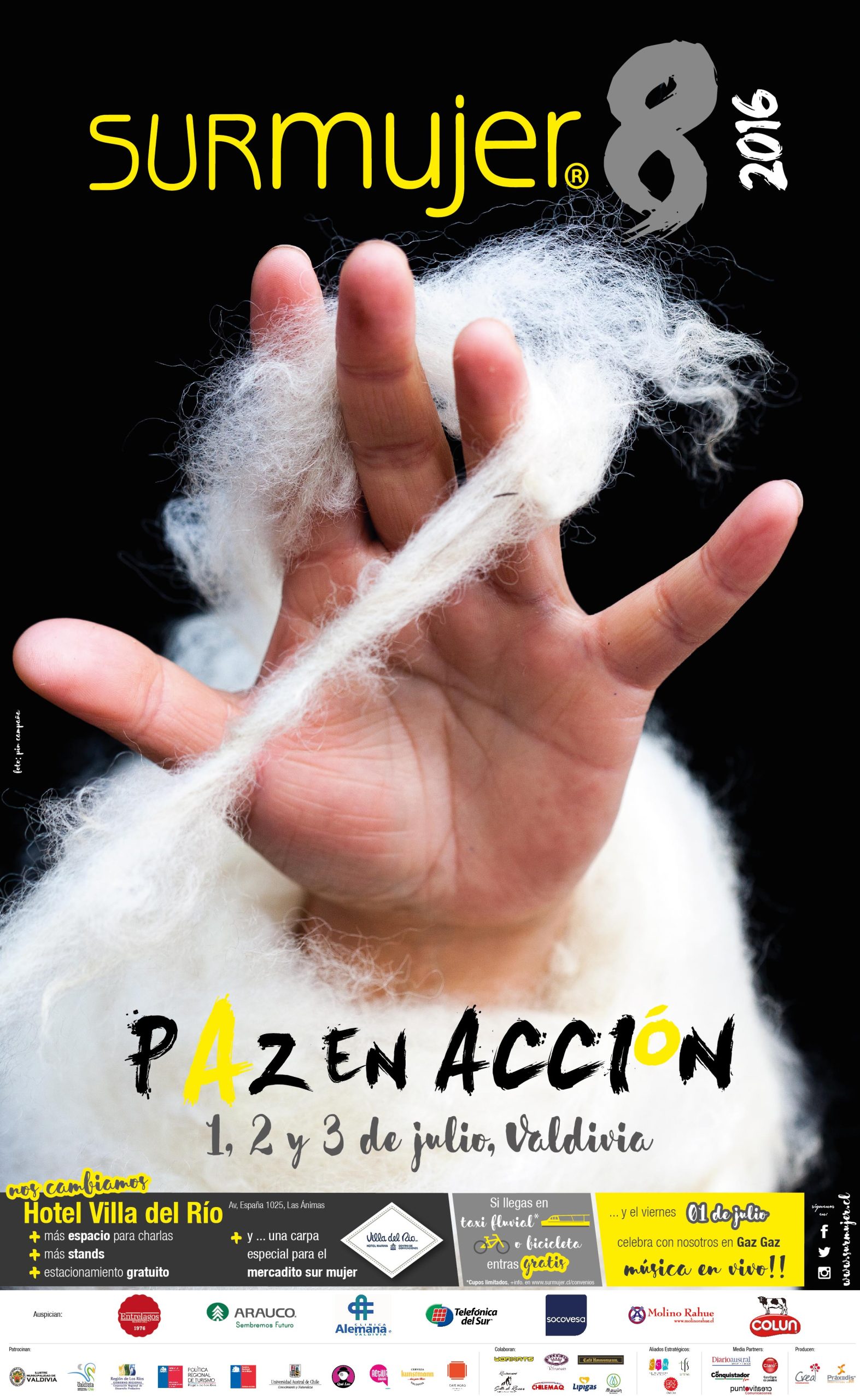 Afiche Sur Mujer 2016